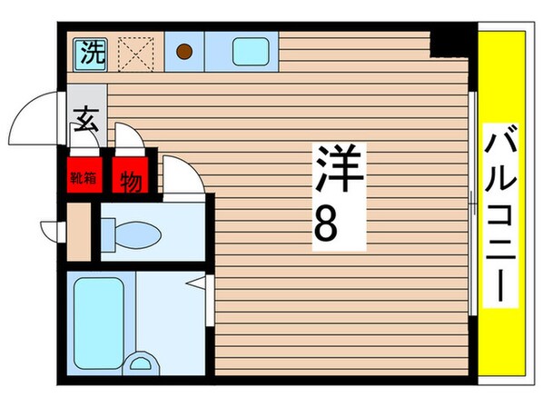 ＢＥＲＧＬＡＮＤ春日の物件間取画像